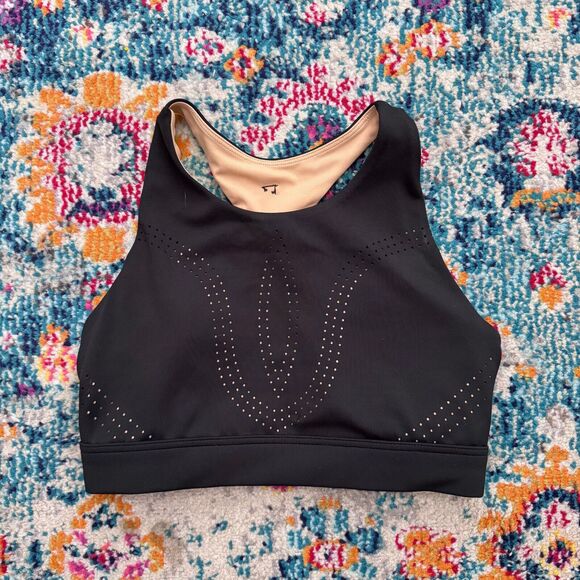 Buffbunny Collection Black Strappy Sports Bra‎ Women's Size Small - Picture 1 of 5